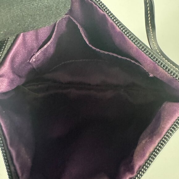 Coach Black Leather Large Wristlet - Picture 10 of 12